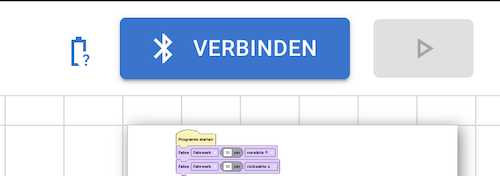 Bluetooth-Verbindung in Brickbreaker Code